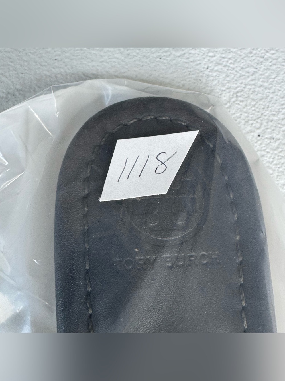 Tory Burch Miller Thong Sandal Gray Size 8 ½ - Picture 9 of 9